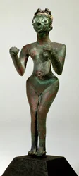 A Goddess of Mari, Early Dynastic Period, c.25th-24th century BC